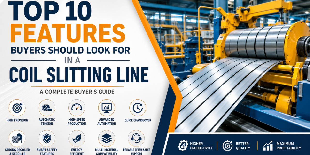 Top 10 Features Buyers Should Look for in a Coil Slitting Line