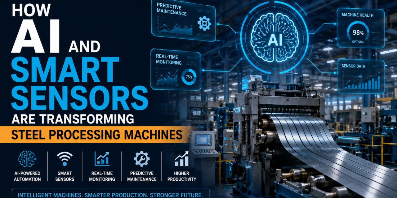 How AI and Smart Sensors Are Transforming Steel Processing Machines