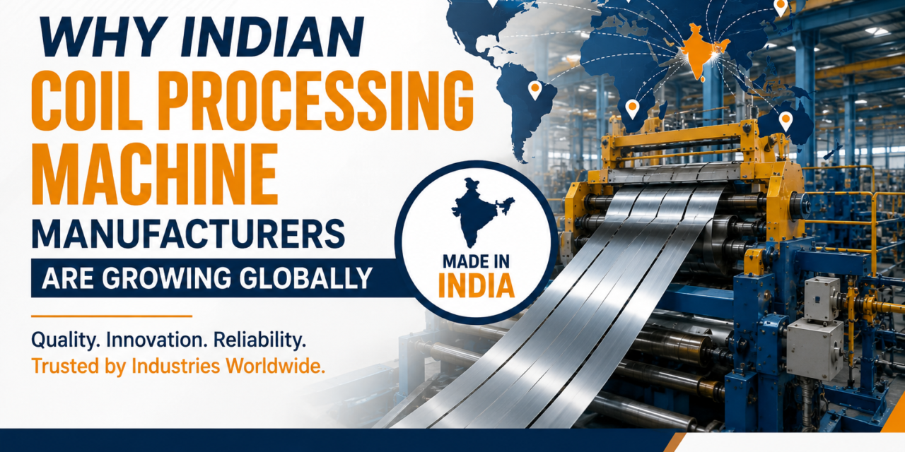 Why Indian Coil Processing Machine Manufacturers Are Growing Globally
