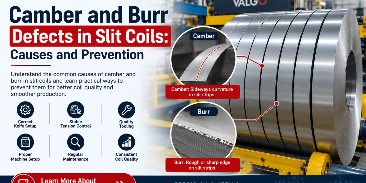 Camber and Burr Defects in Slit Coils: Causes and Prevention